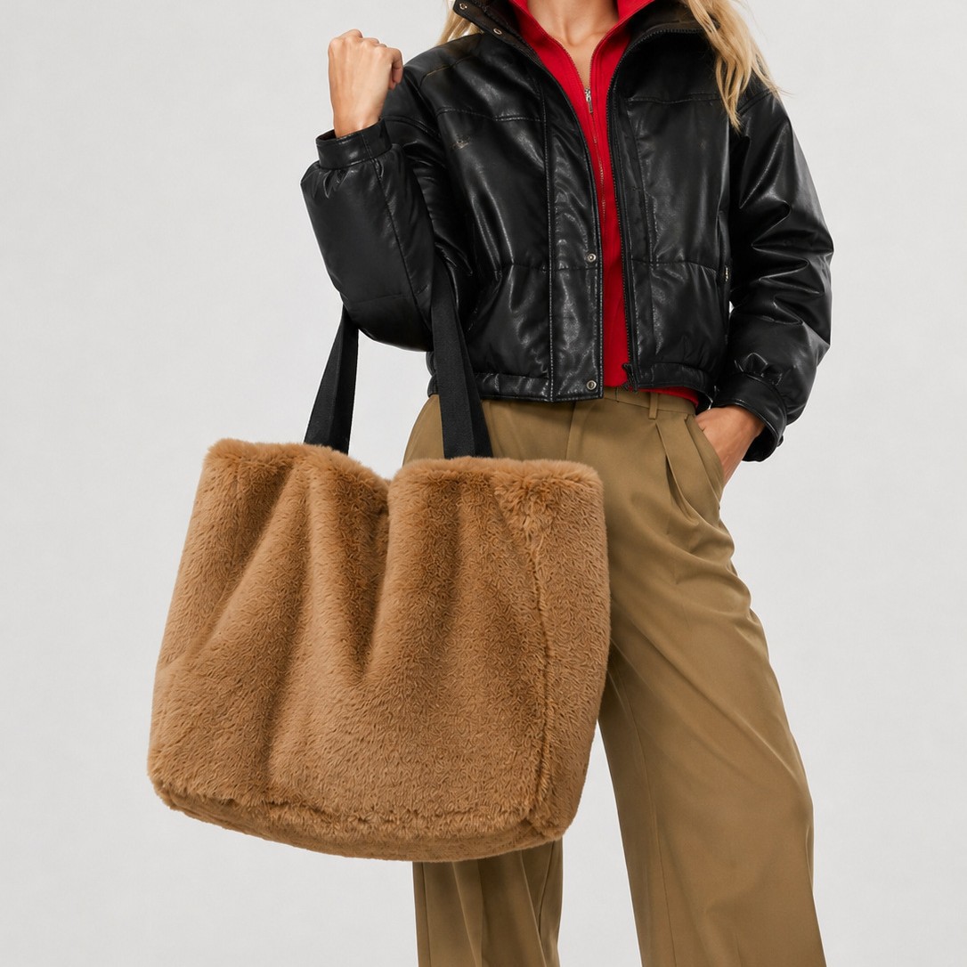 Women Bags Max - حقيبة يد نسائية شتوية من الفرو