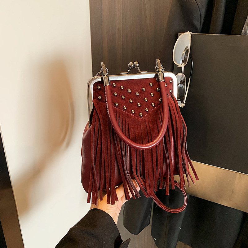 Women'S Bags New Collection - حقيبة يد نسائية عصرية ببرشام للخريف