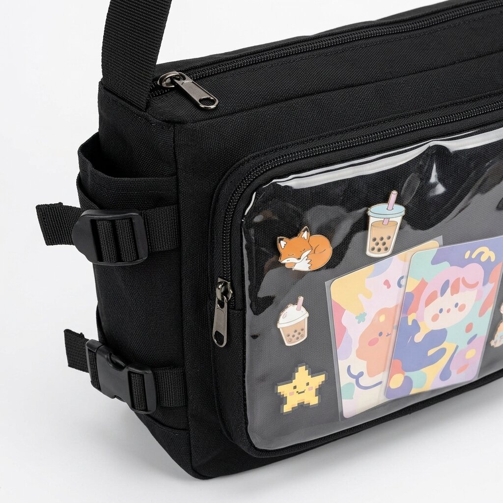 Women Bags Polene - حقيبة كتف إيتا شفافة من الأمام،