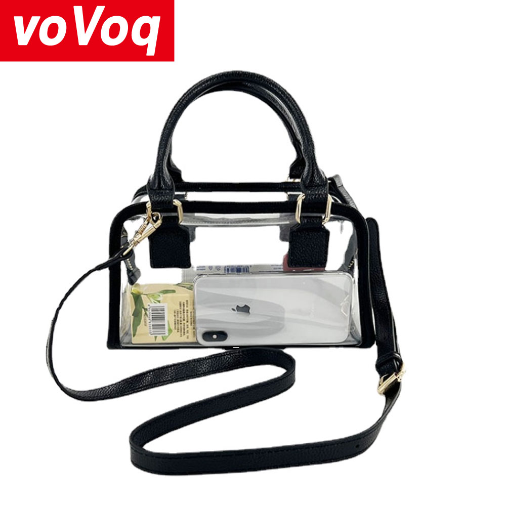 Women Bags Max - شارع جيلي حقيبة شفافة ليزر سيمفونية