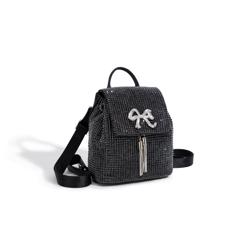 Women Handheld Bags - حقائب عشاء نسائية عصرية مرصعة بالكريستال،
