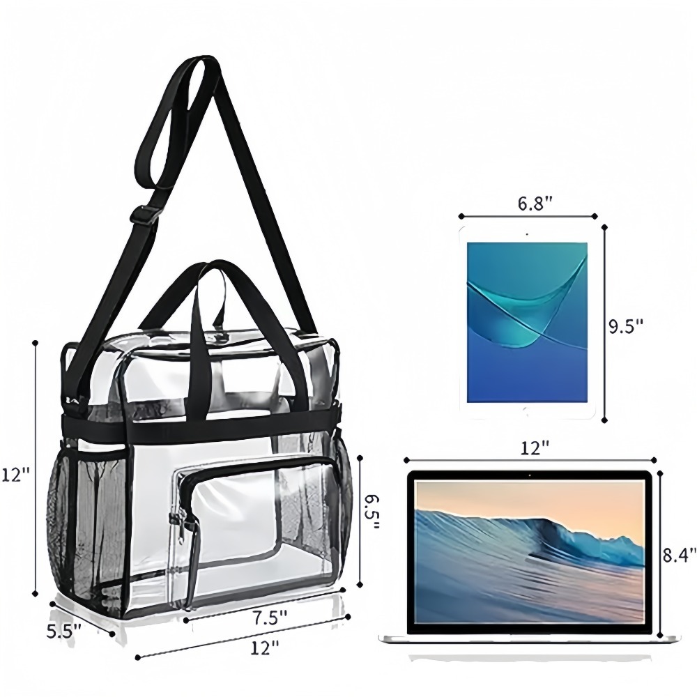 حقيبة حمل شفافة متينة من البلا - مراجعة Women'S Bags Cross Body وسعره
