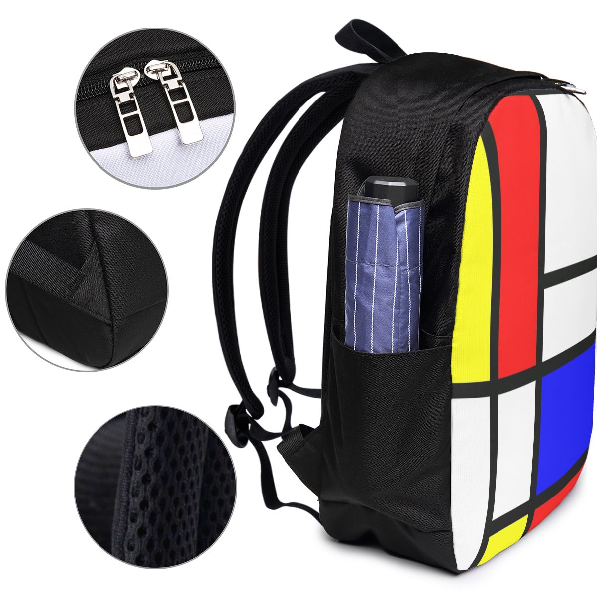 حقيبة ظهر من Piet Mondrian Com - مراجعة Women Bags College وسعره
