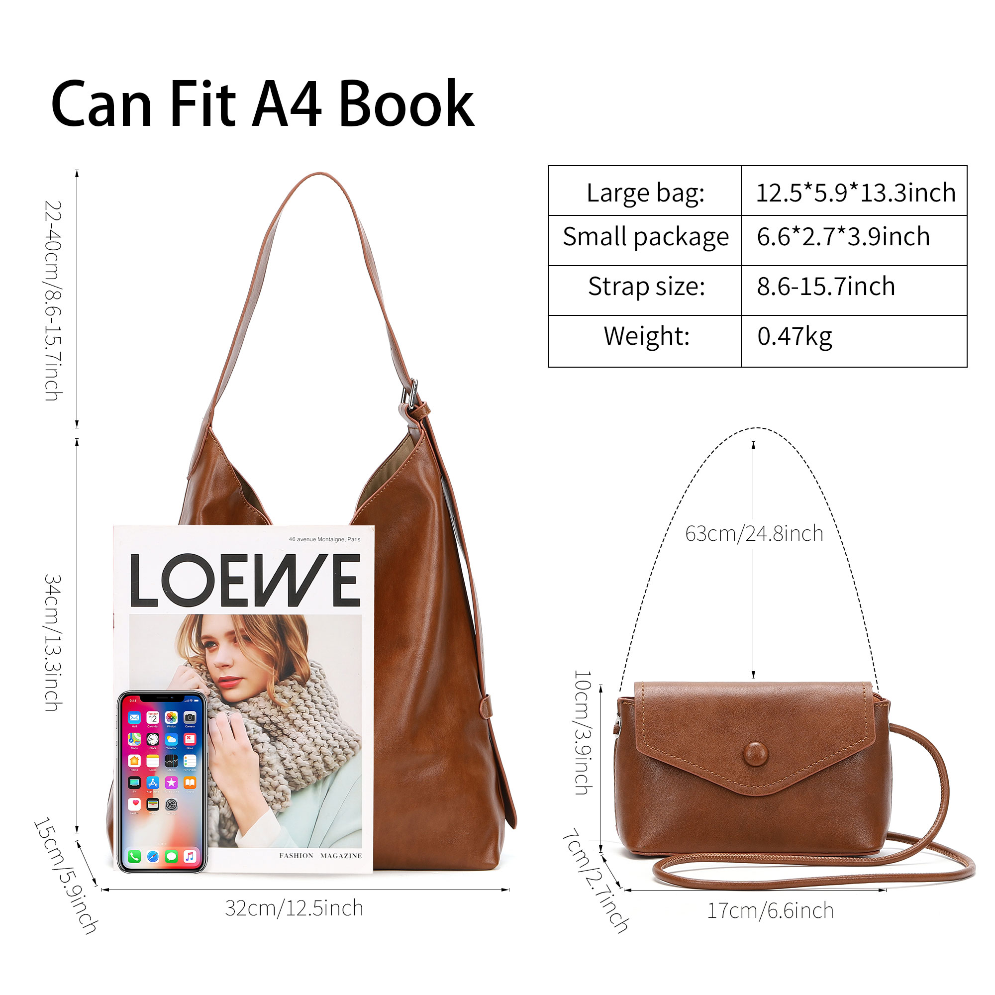 حقائب توت هوْبو للنساء من الجل - مراجعة Hobo Bag Slouchy وسعره