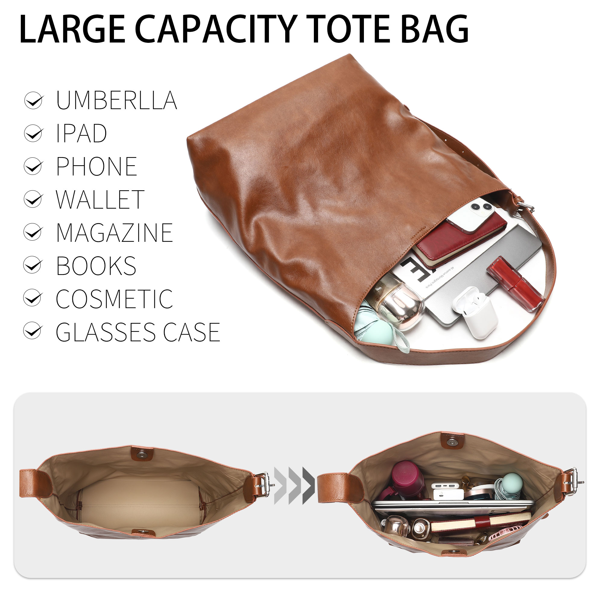 حقائب توت هوْبو للنساء من الجل - مراجعة Hobo Bag Slouchy وسعره
