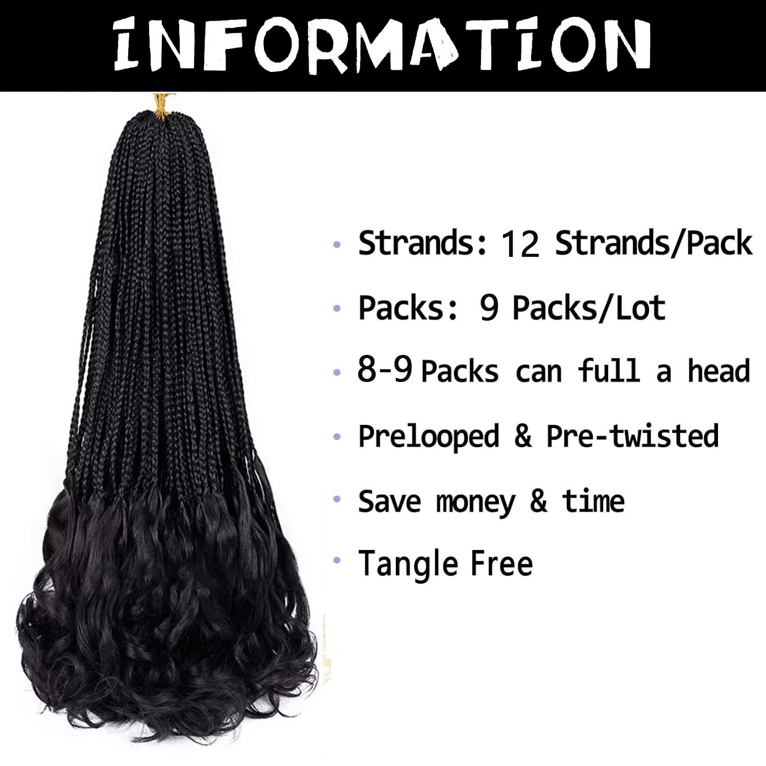 ضفائر كروشيه فرنسية مجعدة بطول - مراجعة Women Bags Pack وسعره
