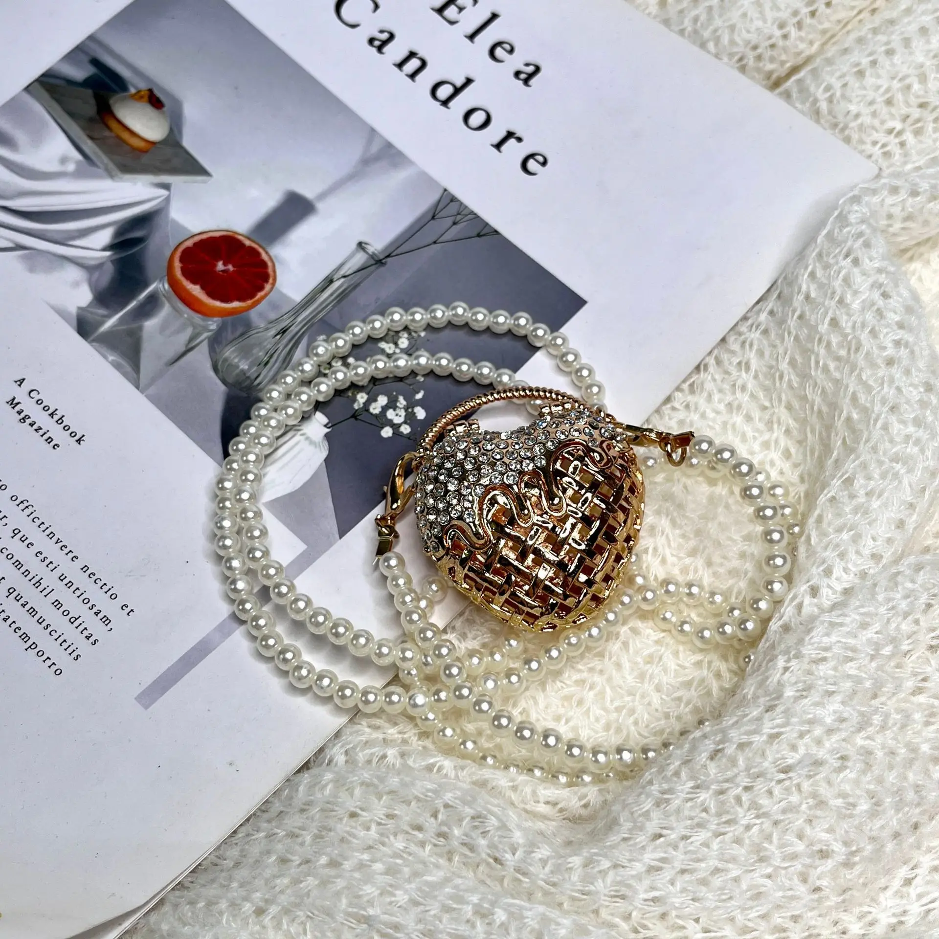 Designer Hollowed Out Heart- H - مراجعة Women Bags Max وسعره