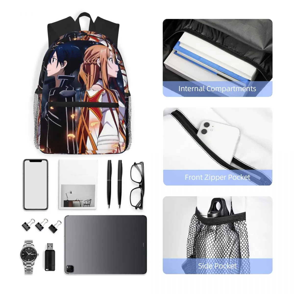 حقيبة ظهر مدرسية من Sword Art  - مراجعة Women'S Bag Online وسعره