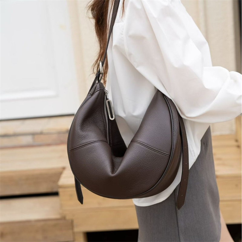 حقيبة هوبو من الجلد الطبيعي من - مراجعة Women'S Bags Cross Body وسعره