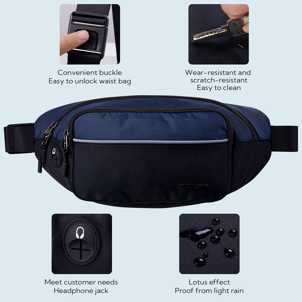 حقيبة خصر WATERFLY Fanny Pack، - مراجعة Women'S Bags Cross Body وسعره