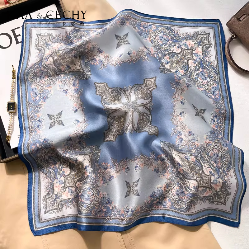 وشاح مربع من الحرير الطبيعي 10 - مراجعة Women Bags Online وسعره