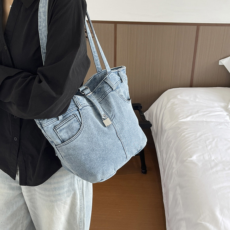 أزياء الدنيم، بسيطة وعصرية، تح - مراجعة Women'S Bags New Collection وسعره